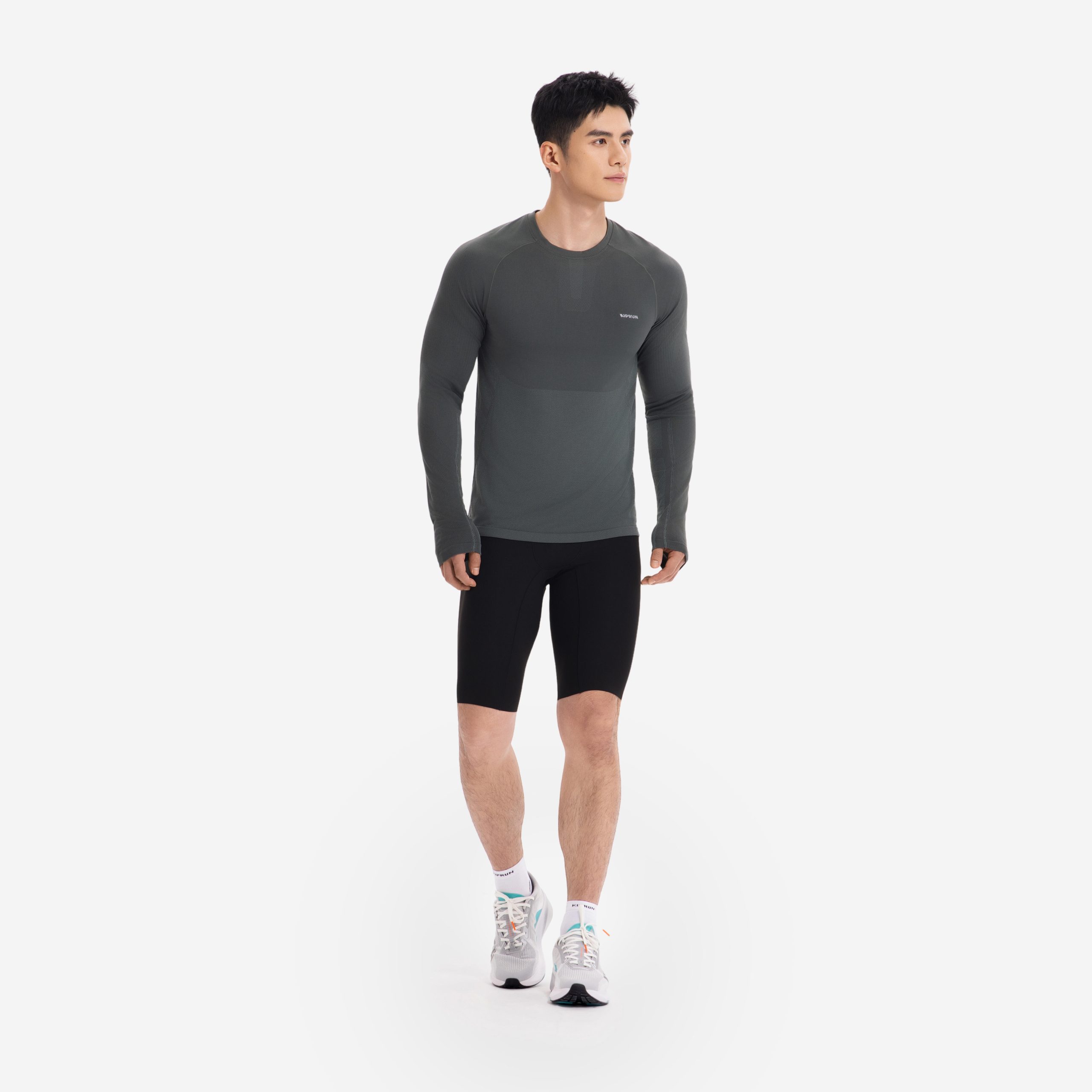 KIPRUN Run 500 Men's Long-Sleeved Running T-Shirt